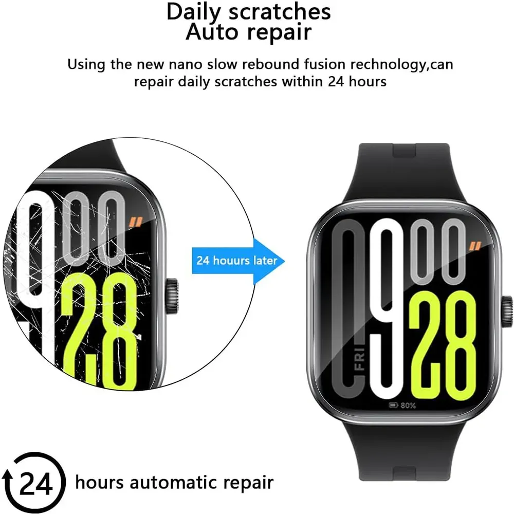 Films hydrogel pour montre Redmi Watch 5 3 pièces