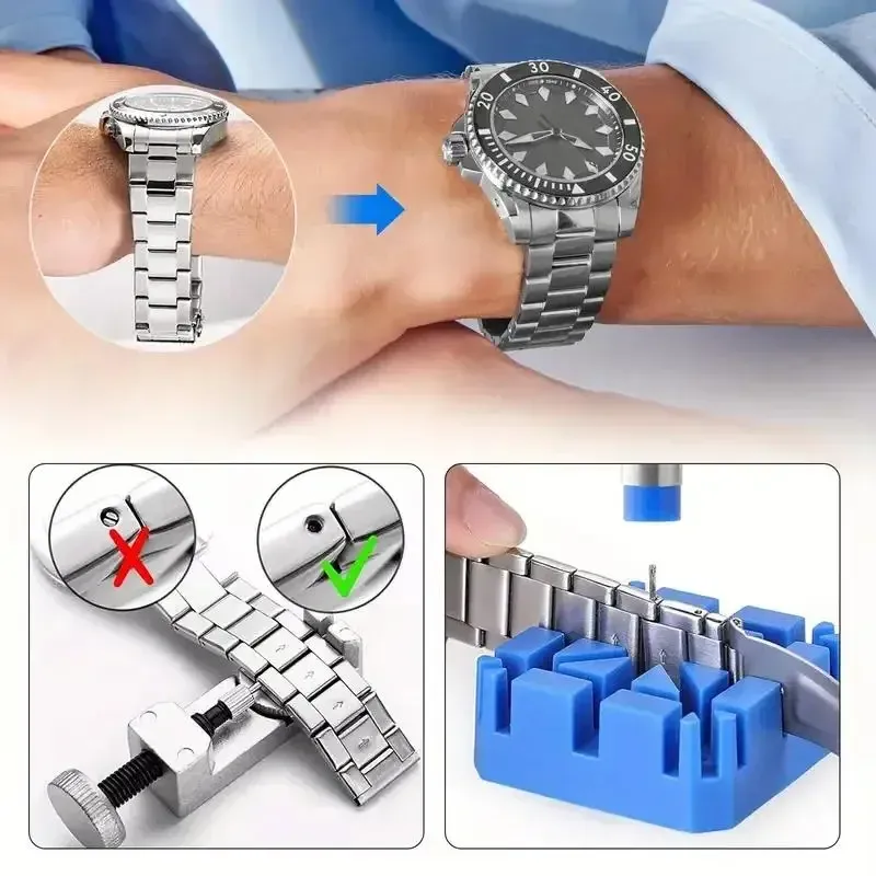 Kit outil ajustement bracelet montre