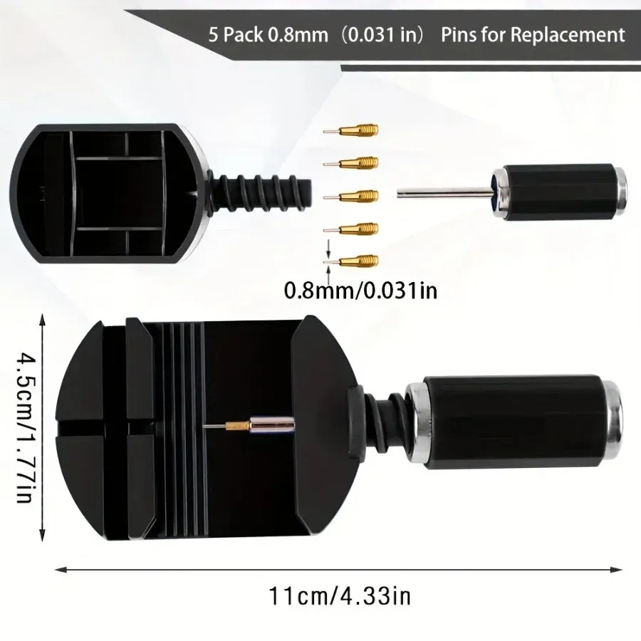 Kit outil retrait maillon bracelet montre