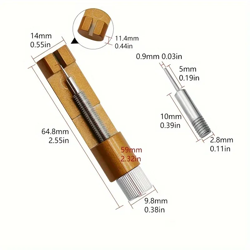 Kit réparation bracelet montre extracteur de maillons