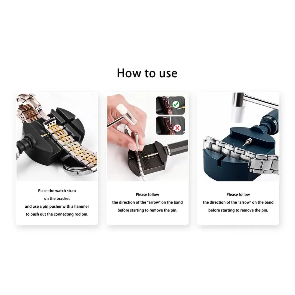 Kit réparation bracelet montre extracteur de maillons