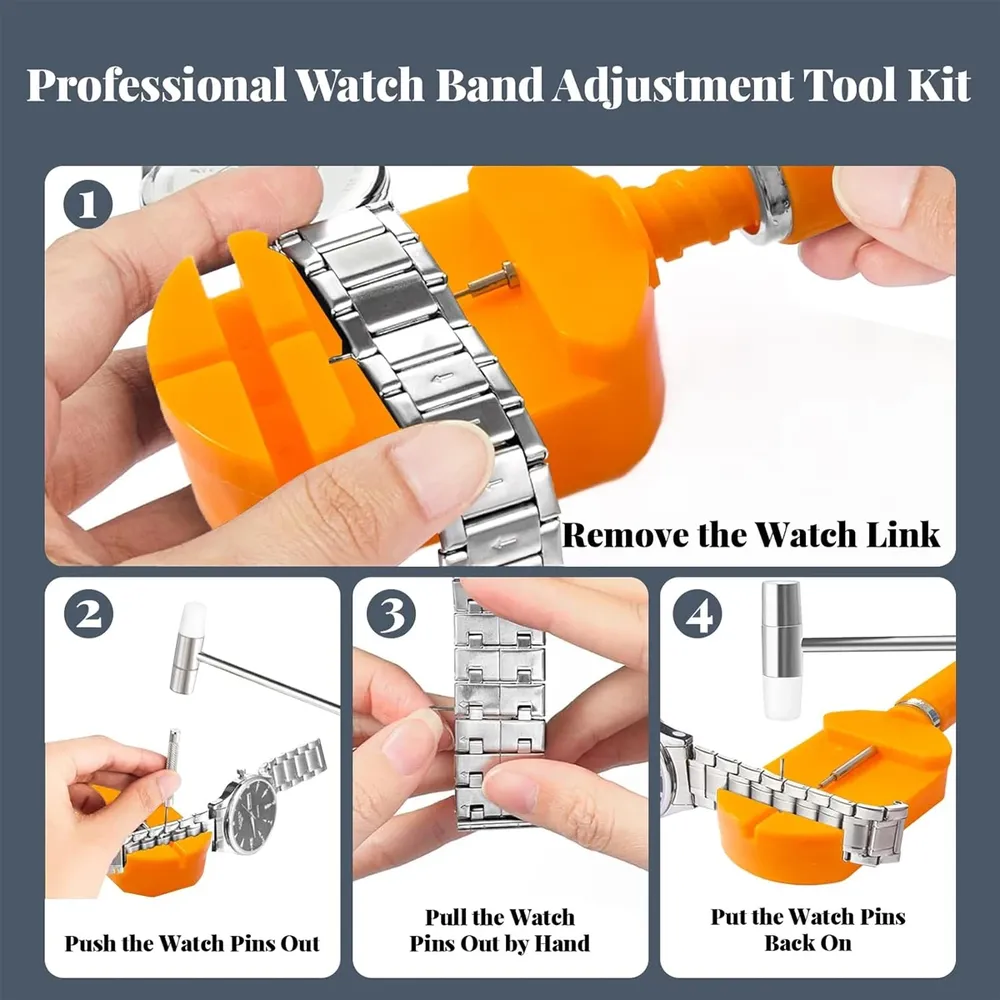 Kit réparation bracelet montre extracteur de maillons