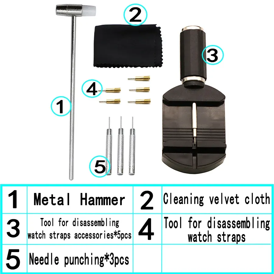 Kit réparation bracelet montre extracteur de maillons