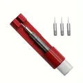 Kit réparation bracelet montre extracteur de maillons – Couleur Rouge