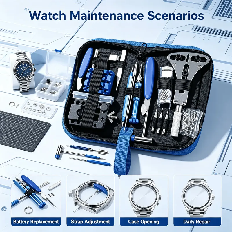 Kit réparation montre 185 pièces