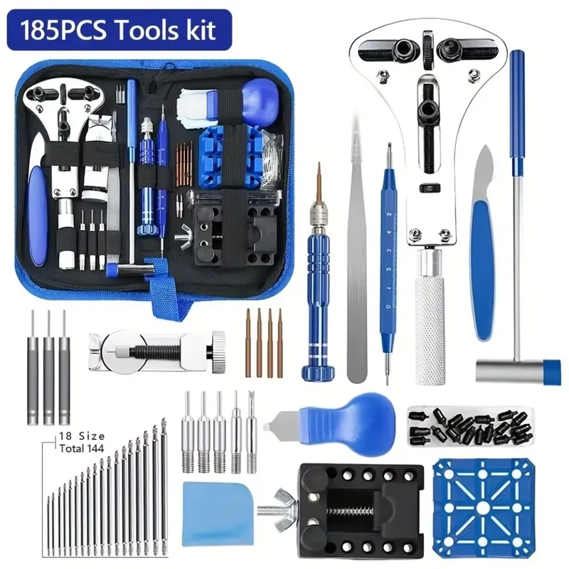 Kit réparation montre 185 pièces