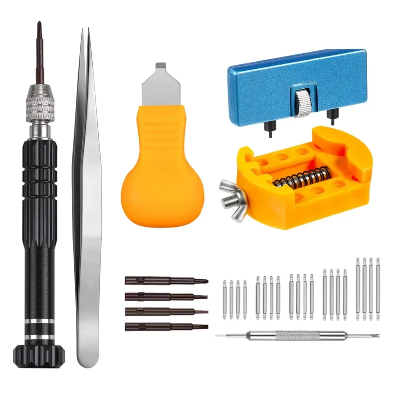 Kit réparation montre tournevis et ouvre boîtier
