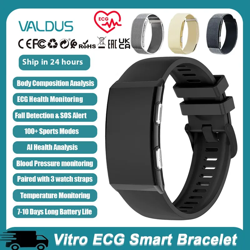 Montre connectée santé ECG sans écran