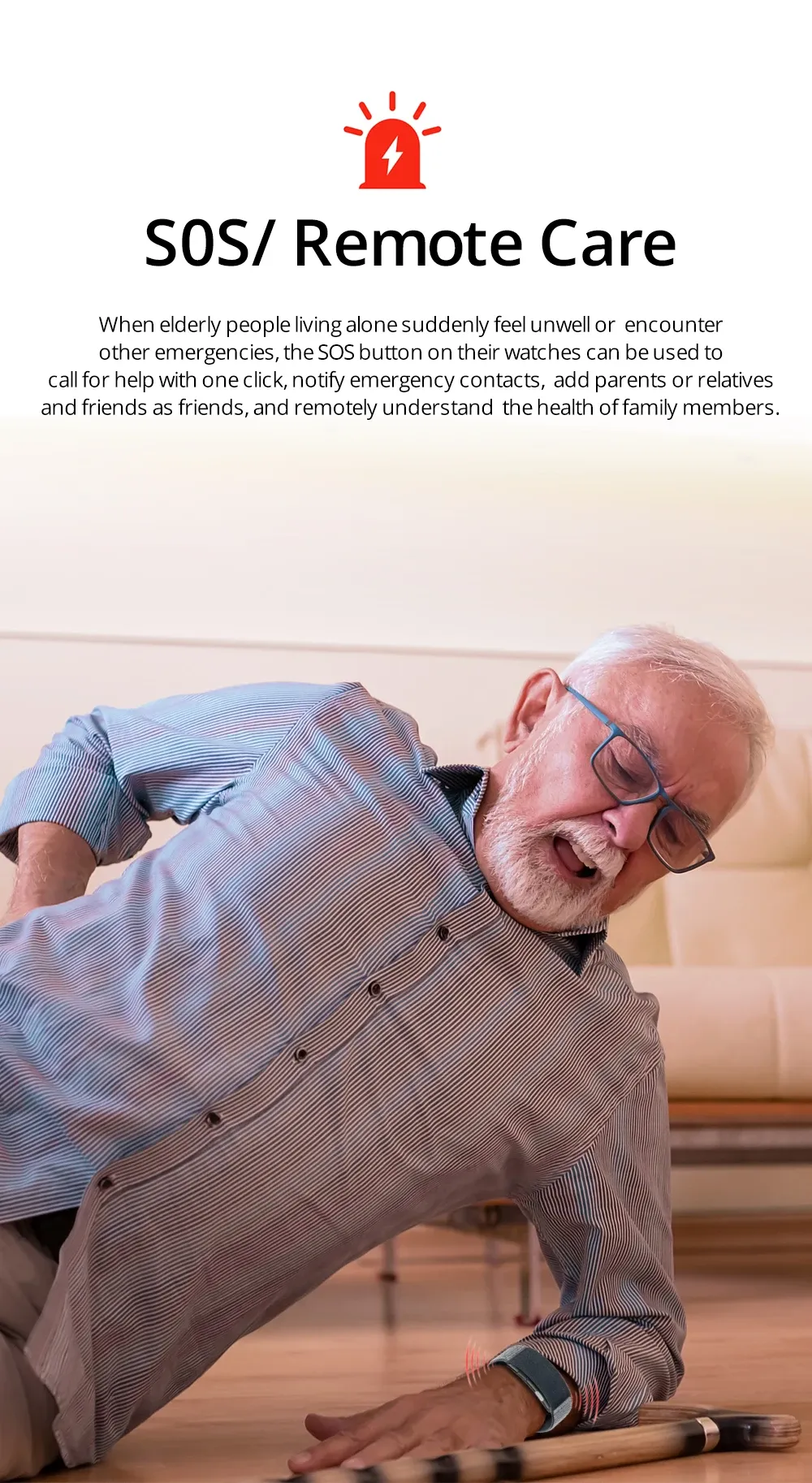 Montre connectée santé ECG sans écran