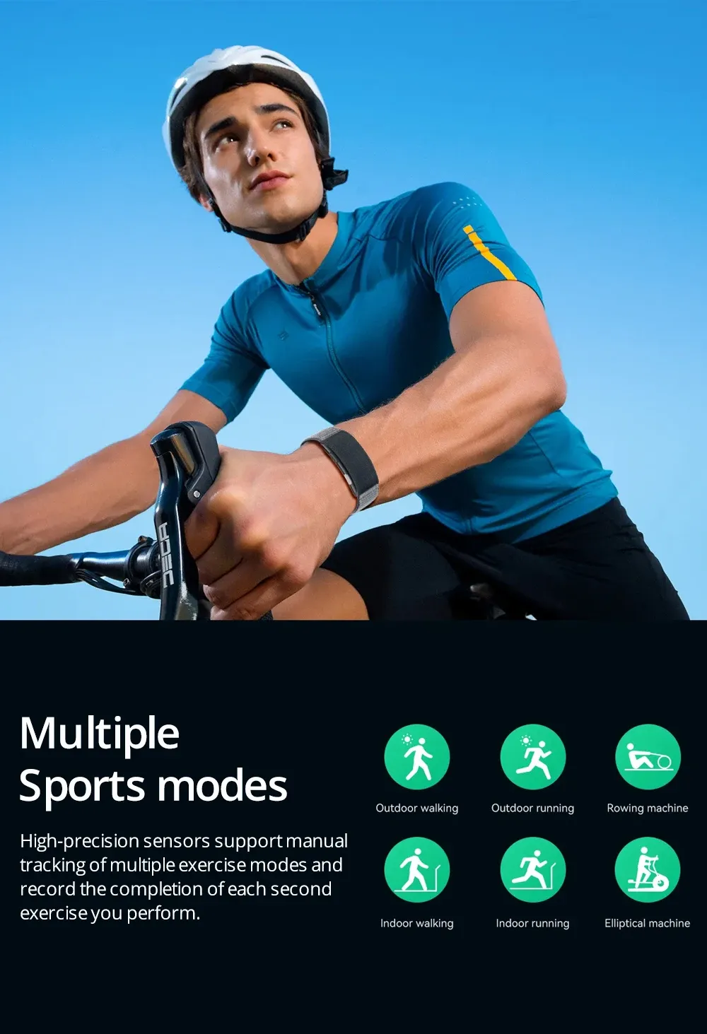 Montre connectée santé ECG sans écran