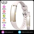 Montre connectée santé sommeil stress homme femme – Couleur Rose pink