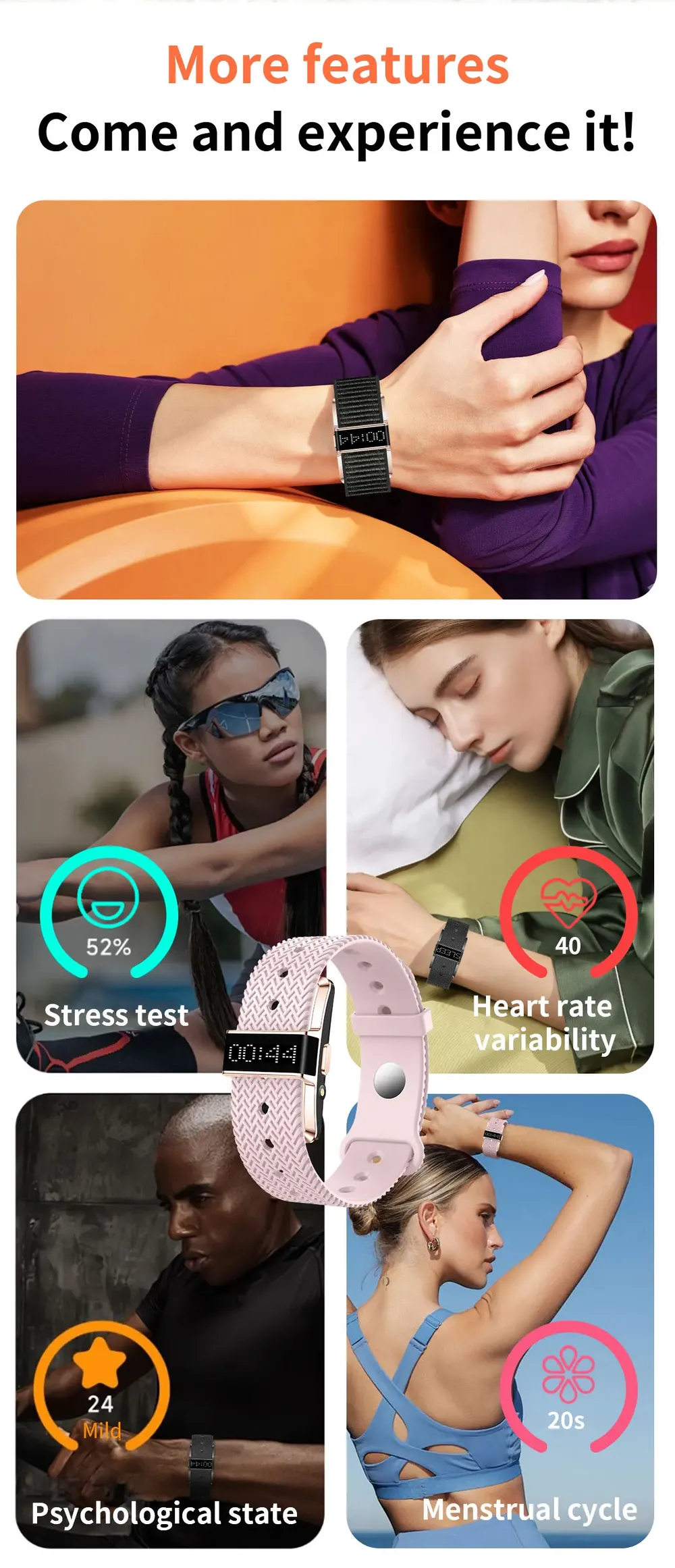 Montre connectée santé SpO2 tension artérielle