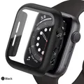 Protection écran et boîtier pour Apple Watch 38 à 45 mm – Couleur Black13
