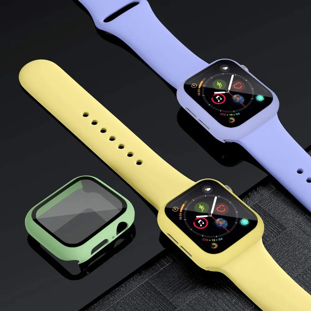 Protection écran et boîtier pour Apple Watch 38 à 45 mm