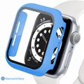 Protection écran et boîtier pour Apple Watch 38 à 45 mm – Couleur Diamond blue22