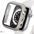 Protection écran et boîtier pour Apple Watch 38 à 45 mm – Couleur Gray12