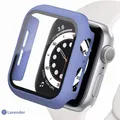 Protection écran et boîtier pour Apple Watch 38 à 45 mm – Couleur Lavender3