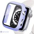 Protection écran et boîtier pour Apple Watch 38 à 45 mm – Couleur Light purple19