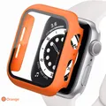 Protection écran et boîtier pour Apple Watch 38 à 45 mm – Couleur Orange20