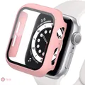Protection écran et boîtier pour Apple Watch 38 à 45 mm – Couleur Pink18