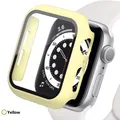 Protection écran et boîtier pour Apple Watch 38 à 45 mm – Couleur Yellow2