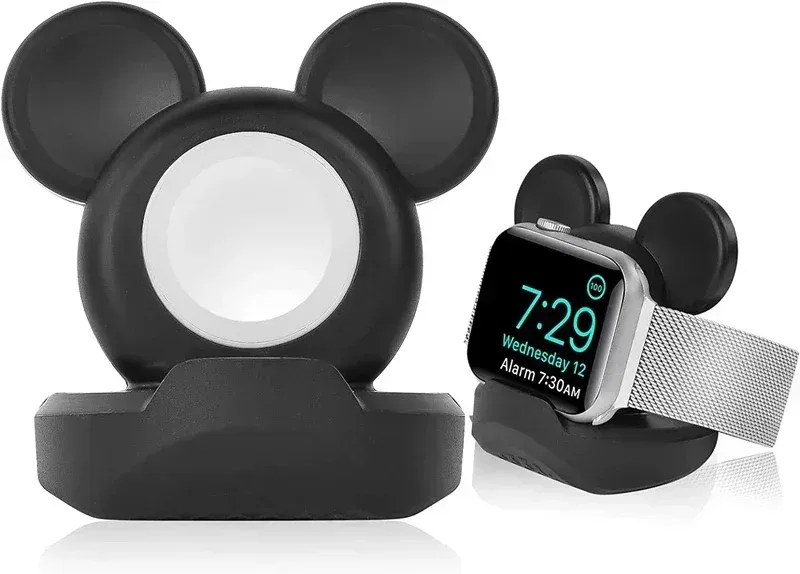 Support chargeur silicone pour Apple Watch 1-11 SE
