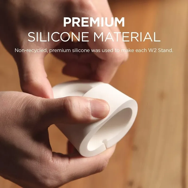 Support chargeur silicone pour Apple Watch toutes séries
