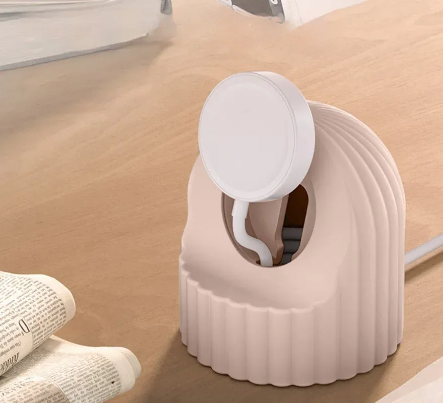 Support chargeur silicone pour Apple Watch toutes séries