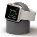 Support chargeur silicone pour Apple Watch toutes séries – Couleur grey