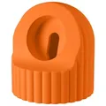 Support chargeur silicone pour Apple Watch toutes séries – Couleur Orange