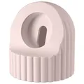 Support chargeur silicone pour Apple Watch toutes séries – Couleur Sand Pink