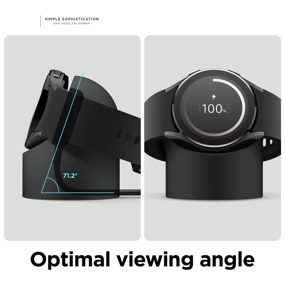 Support chargeur silicone pour Samsung Galaxy Watch 3/4