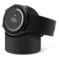 Support chargeur silicone pour Samsung Galaxy Watch 3/4 – Couleur noir