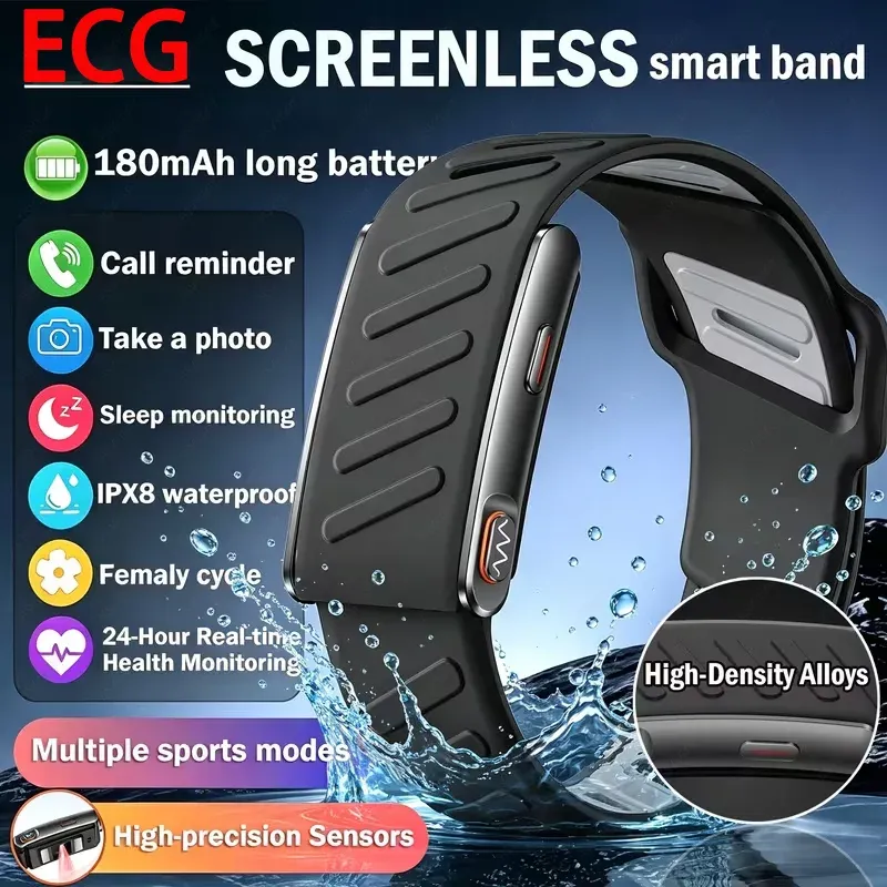 Tracker activité santé ECG 3ATM homme femme