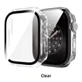 Verre et boîtier PC mat pour Apple Watch 42 à 46 mm – Couleur Clear