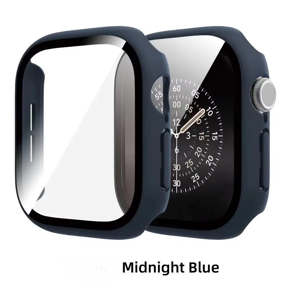 Verre et boîtier PC mat pour Apple Watch 42 à 46 mm