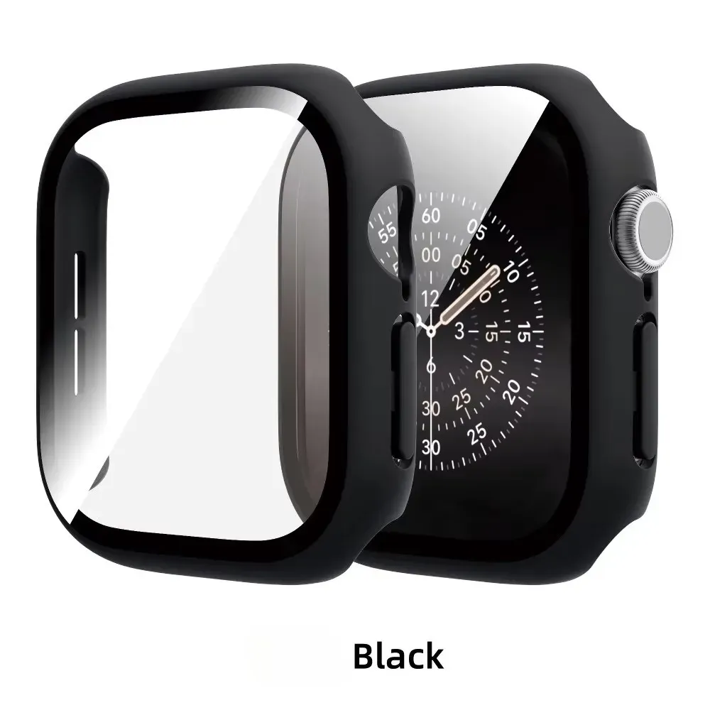 Verre et boîtier PC mat pour Apple Watch 42 à 46 mm