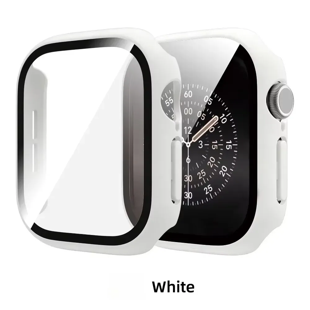 Verre et boîtier PC mat pour Apple Watch 42 à 46 mm