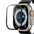 Verre et cadre métal pour Apple Watch Ultra 2 49 mm – Couleur 4 Black