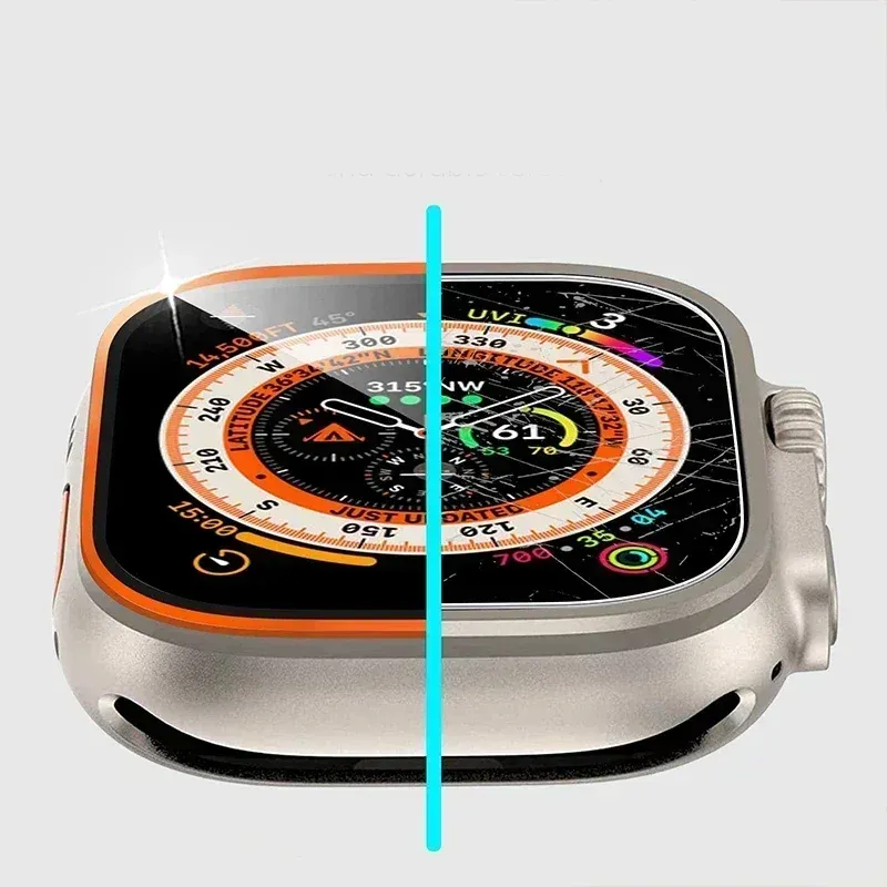 Verre et cadre métal pour Apple Watch Ultra 2 49 mm
