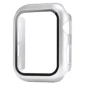 Verre et coque pour Apple Watch 38 à 45 mm – Couleur Bright silver