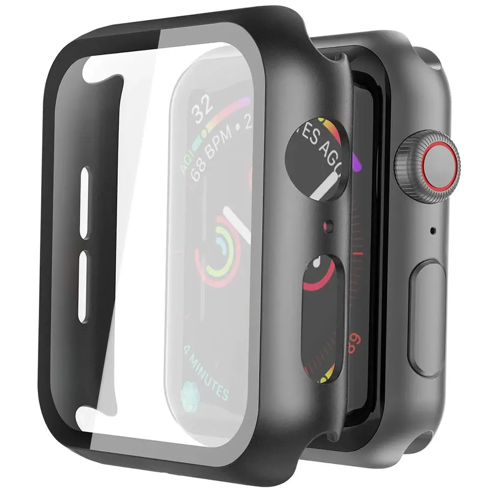 Verre et coque pour Apple Watch 38 à 45 mm
