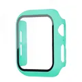 Verre et coque pour Apple Watch 38 à 45 mm – Couleur light green