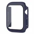 Verre et coque pour Apple Watch 38 à 45 mm – Couleur Mindnight blue
