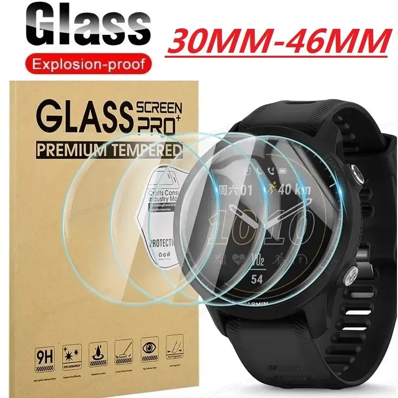 Verre protecteur écran montre 30 à 46 mm