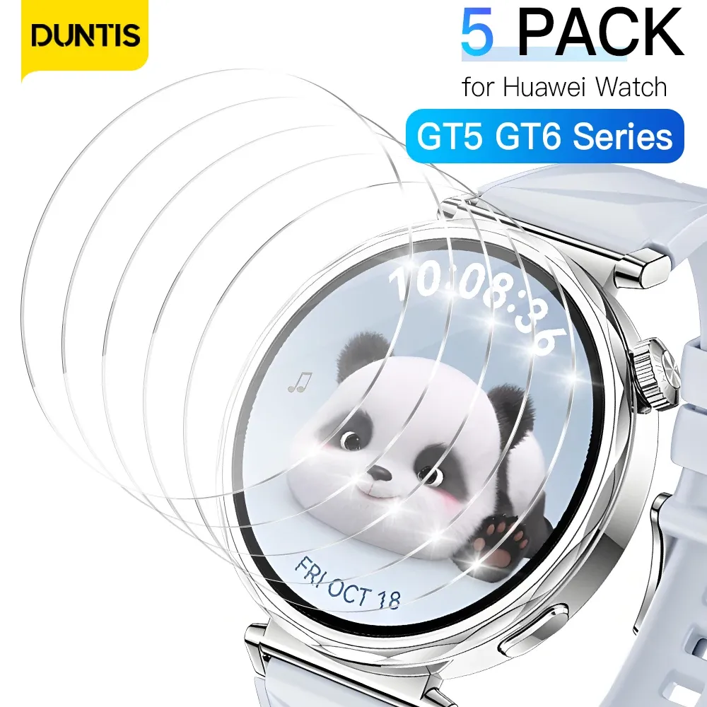 Verre protecteur pour Huawei Watch GT5 GT6 41 à 46 mm
