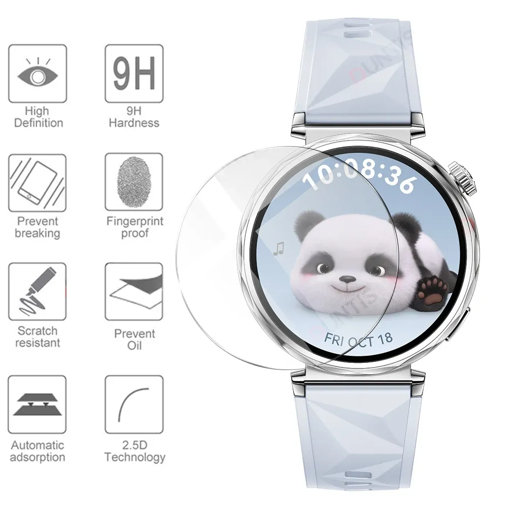 Verre protecteur pour Huawei Watch GT5 GT6 41 à 46 mm