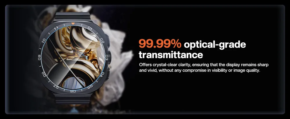 Verre trempé 2 pièces pour Samsung Galaxy Watch Ultra 2