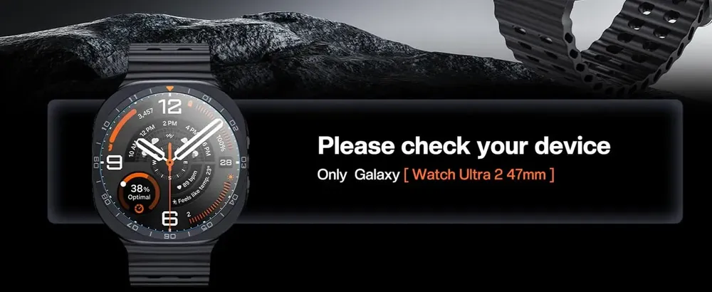 Verre trempé 2 pièces pour Samsung Galaxy Watch Ultra 2