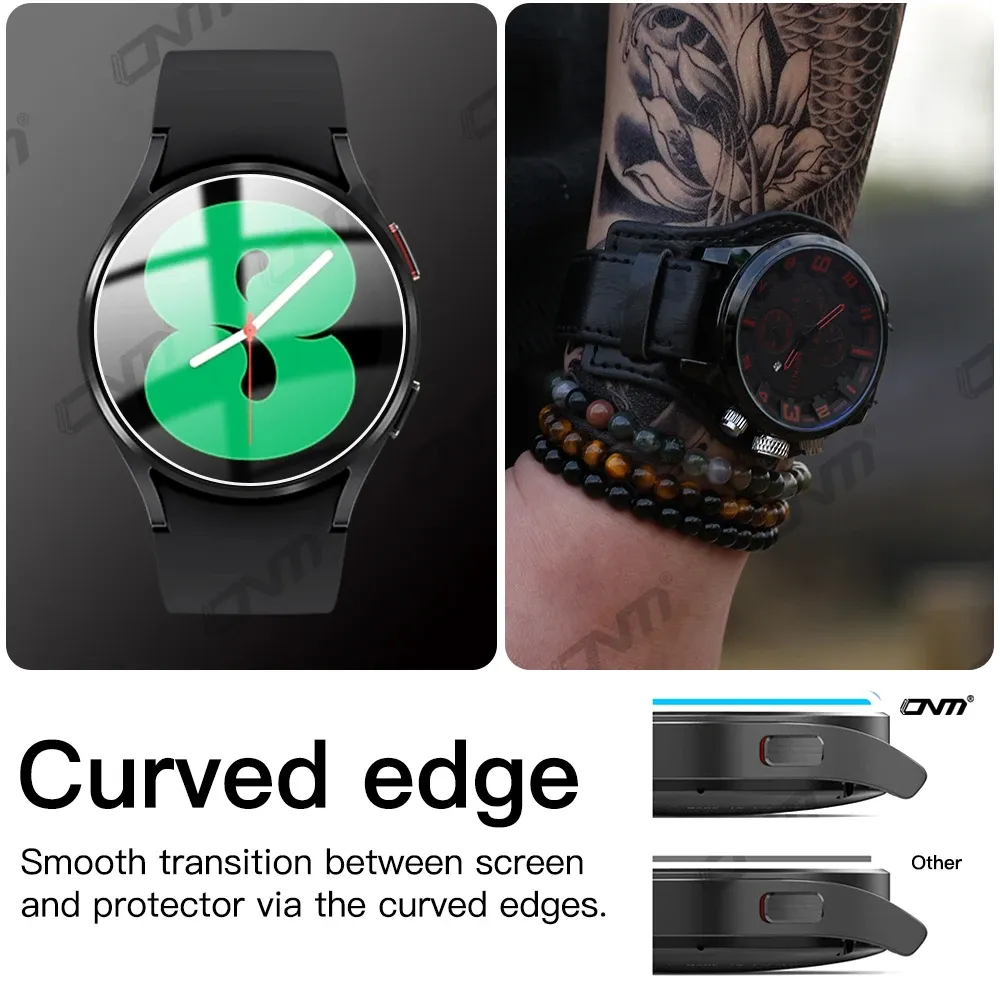 Verre trempé 9H pour Samsung Galaxy Watch 9/8/7/6/5/4